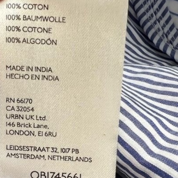 Brand New PERNILLE ROSENKILDE STRAPLESS CROP TOP - Picture 16 of 16